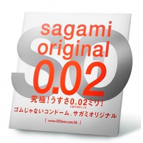 Ультратонкий презерватив Sagami Original - 1 шт.