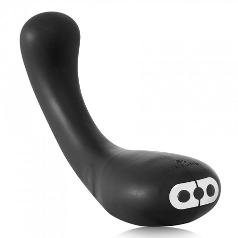 Черный гнущийся вибратор G-Kii G-Spot & Clitoral Vibrator - 23 см.